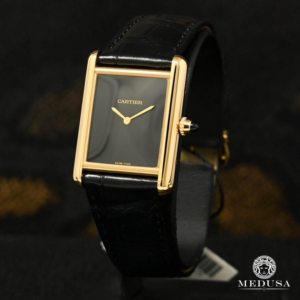 Cartier watch 34mm Cartier Tank Louis Onyx Men s Show Medusa jewelry