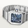 Cartier watch | Cartier Santos 100 XL Blue Stainless 40mm Men&#39;s Watch