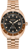 Montre Bulova | Montre Homme Bulova Oceanographer GMT Automatic - 97B215 Or Rose