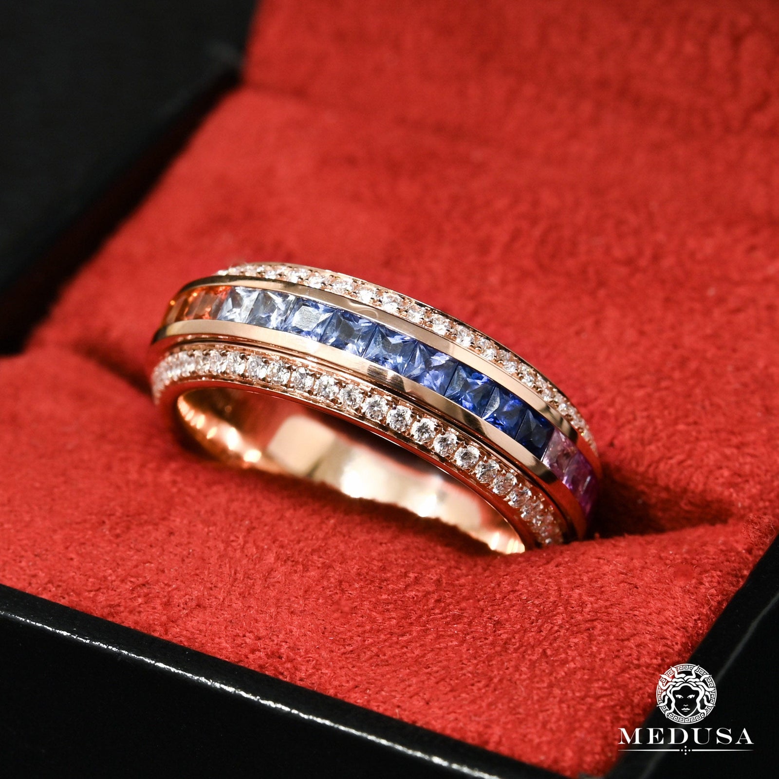 Fashion medusa bague