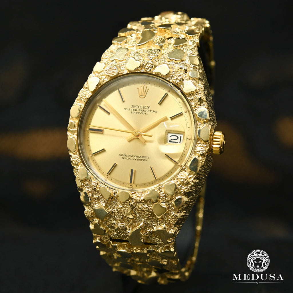 Bulova 18k gold nugget watch best sale