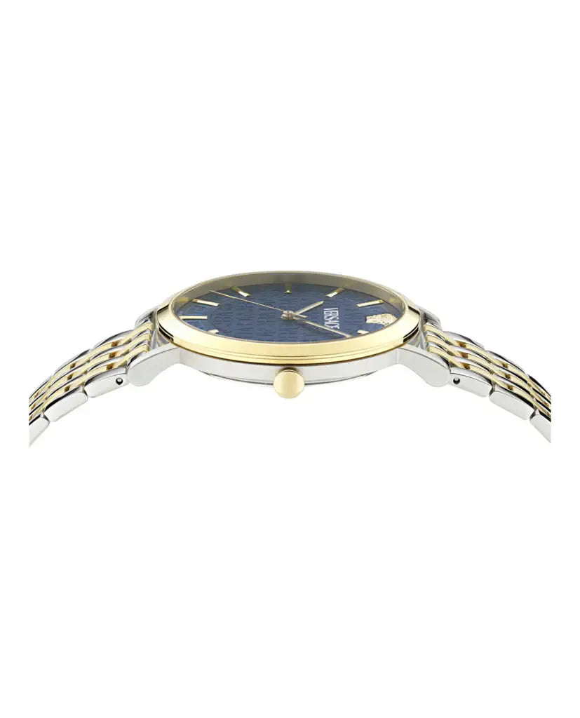 Versace thin greca circle ring sales