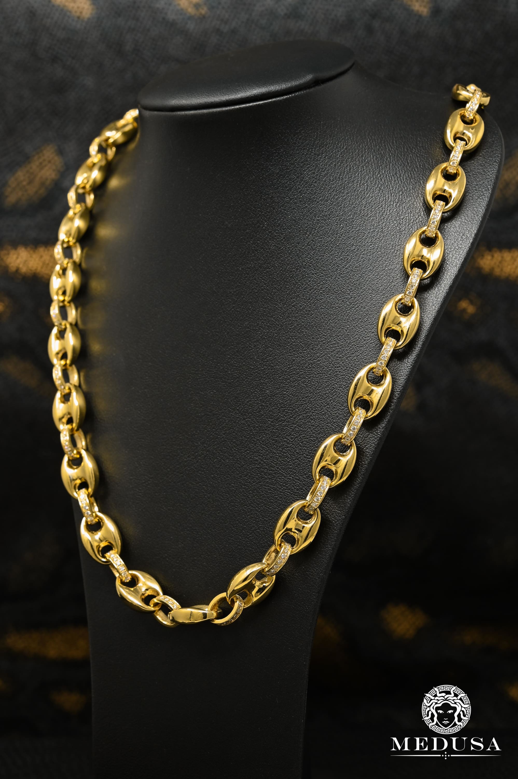 Gucci gold chain 2024 for men