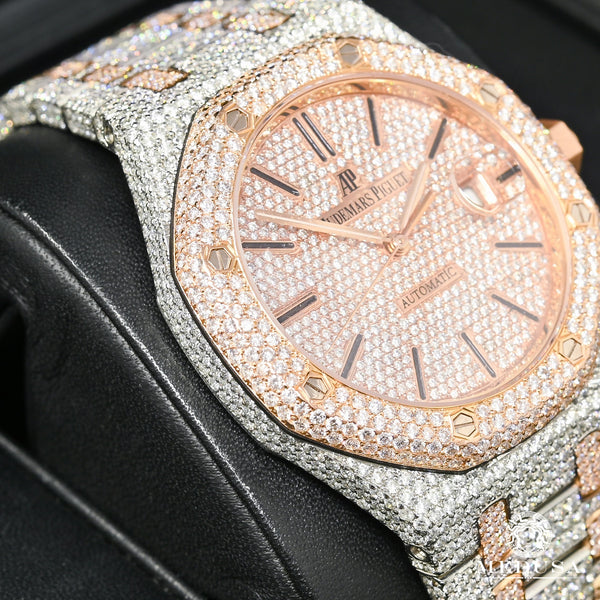 41mm Audemars Piguet Royal Oak Full Honeycomb Everose