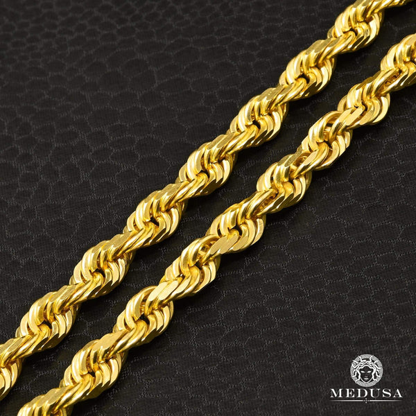 14kt or outlets 585 solid yellow gold rope 2.5mm. Bracelet