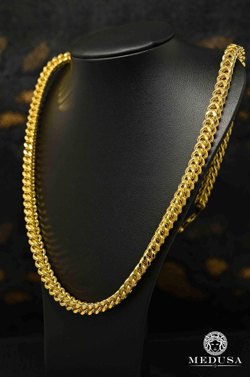 10K Gold Chain | Franco 7mm Chain