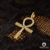 Pendentif en Or 10K | Pendentif Croix Ankh X1 40mm / Or Jaune