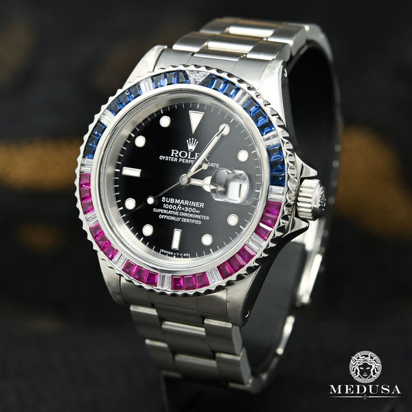 Rolex watch Bezel Diamond Submariner GMT Pepsi Men s Watch Medusa jewelry