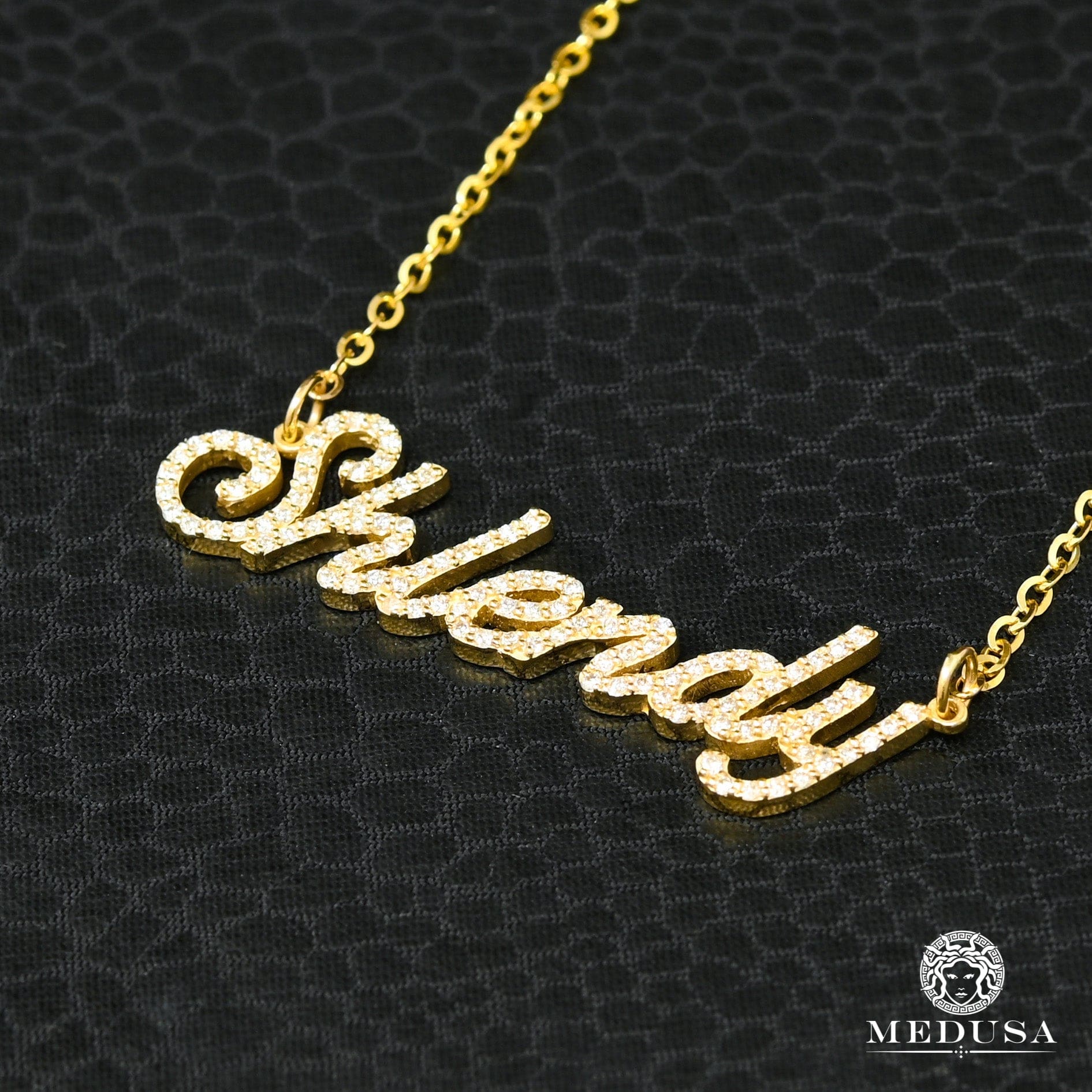 Custom Diamond Name Necklace