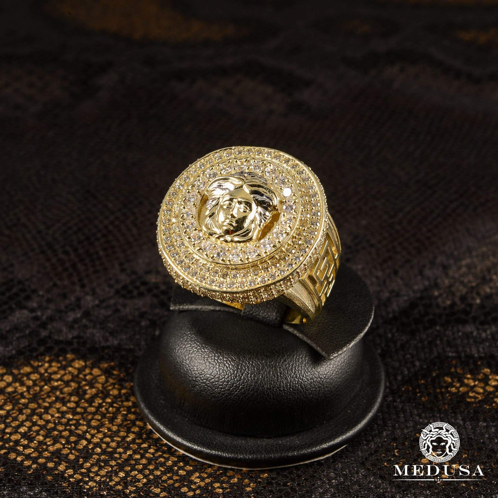 Bague fashion homme versace