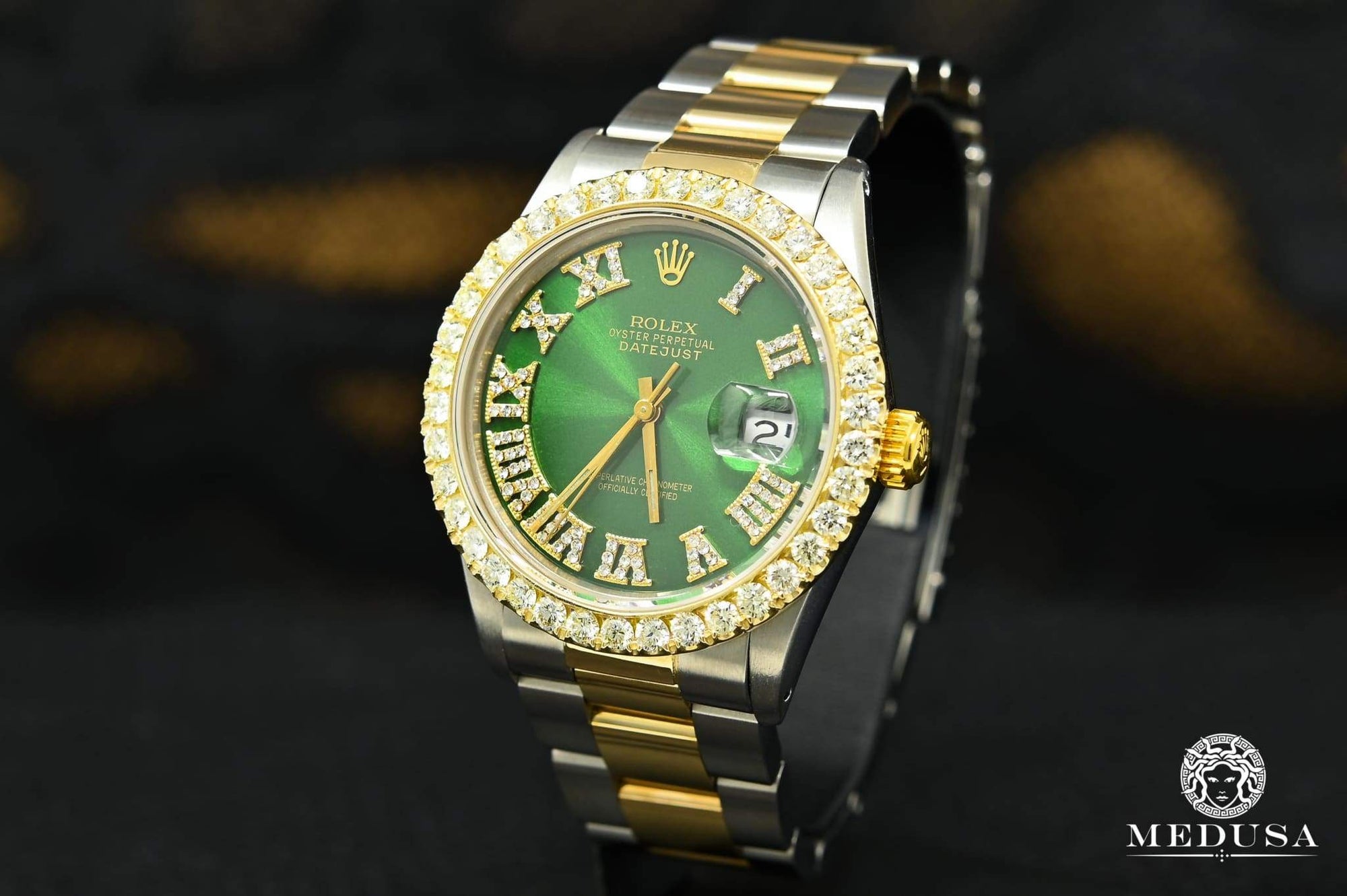 Rolex 2024 verte homme