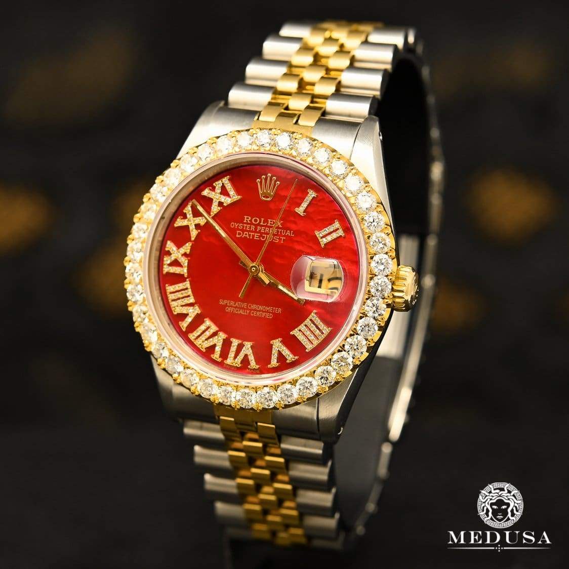Rolex Datejust 36mm - Rojo &#39;Madreperla&#39;