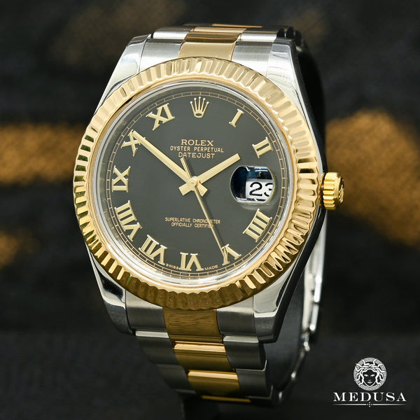 Rolex datejust gold roman numerals store