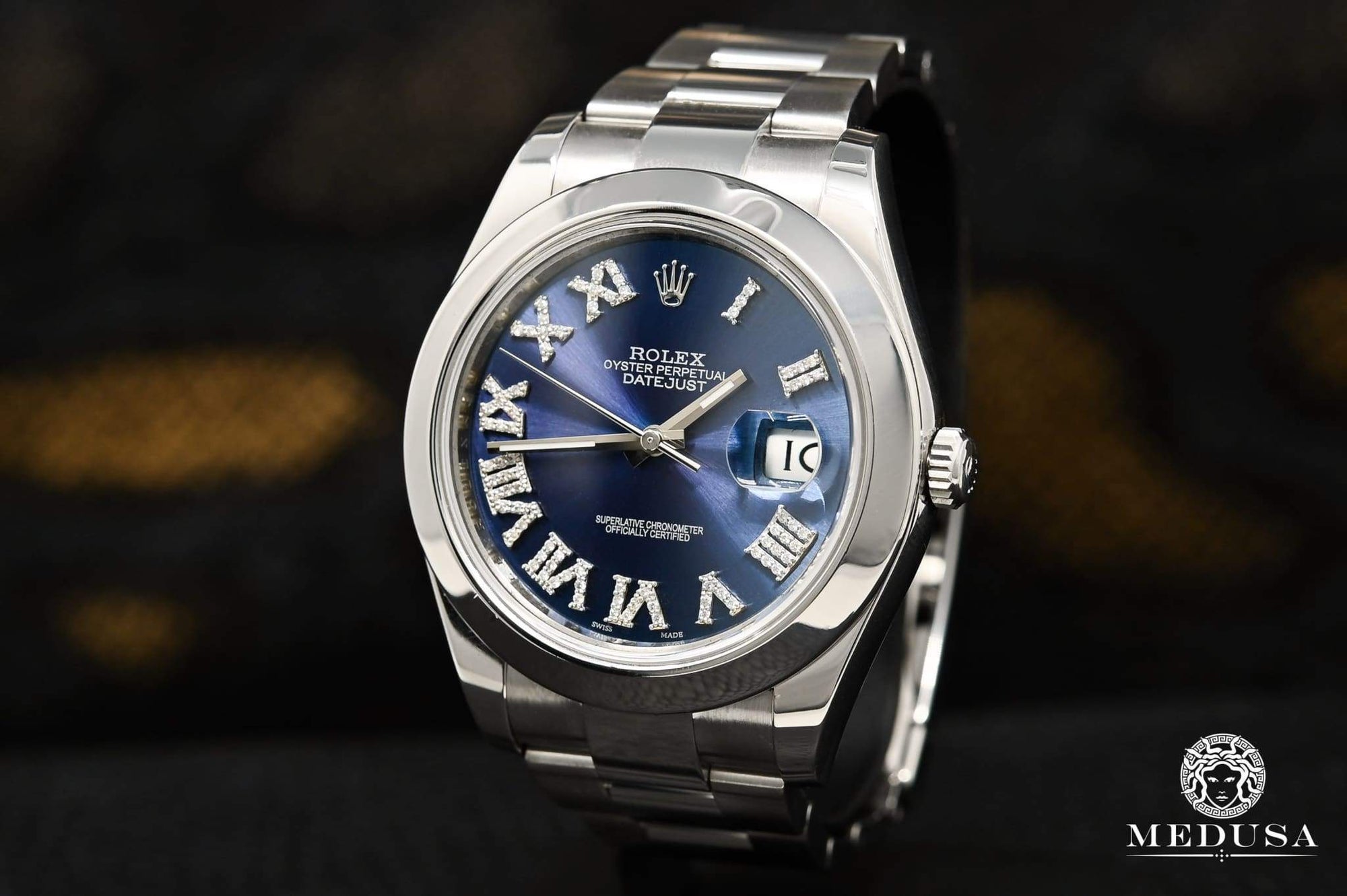 Rolex Datejust 41mm Roman Blue