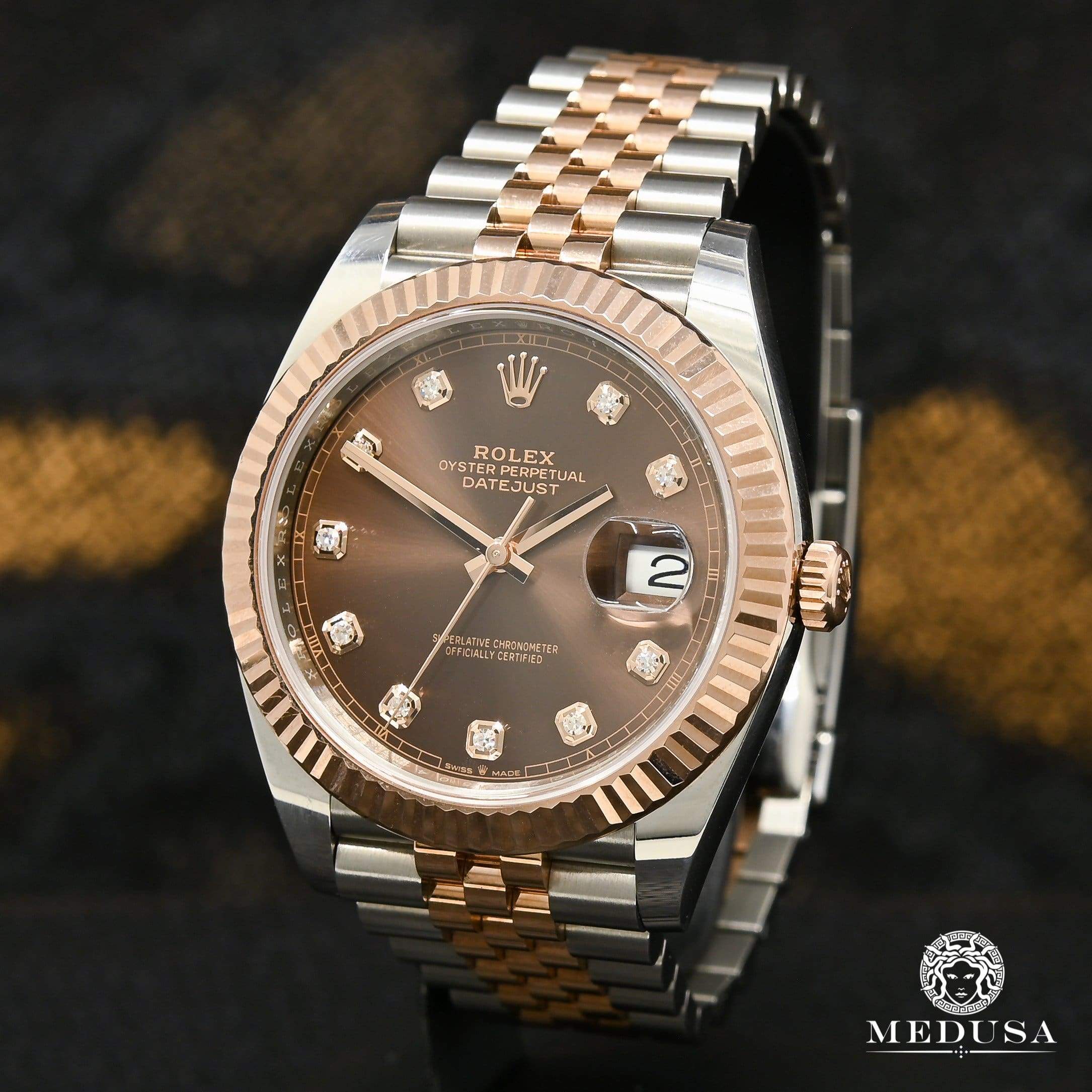 Rolex outlet datejust everose