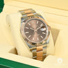 Montre Rolex | Montre Homme Rolex Datejust 41mm - Fluted Everose Stick Or Rose 2 Tons