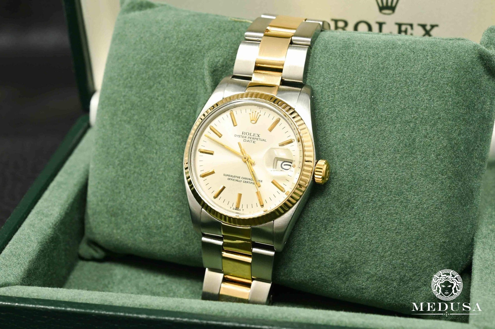 Rolex Oyster Perpetual Date 34mm Two Tone