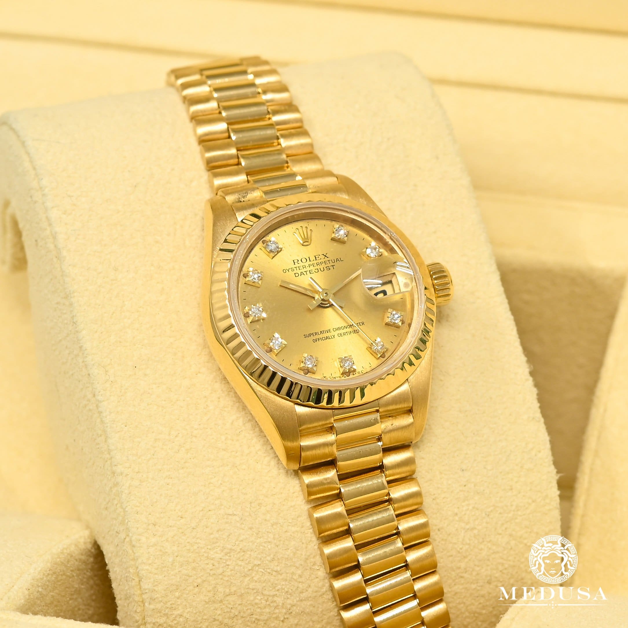 Rolex 2025 dorado mujer