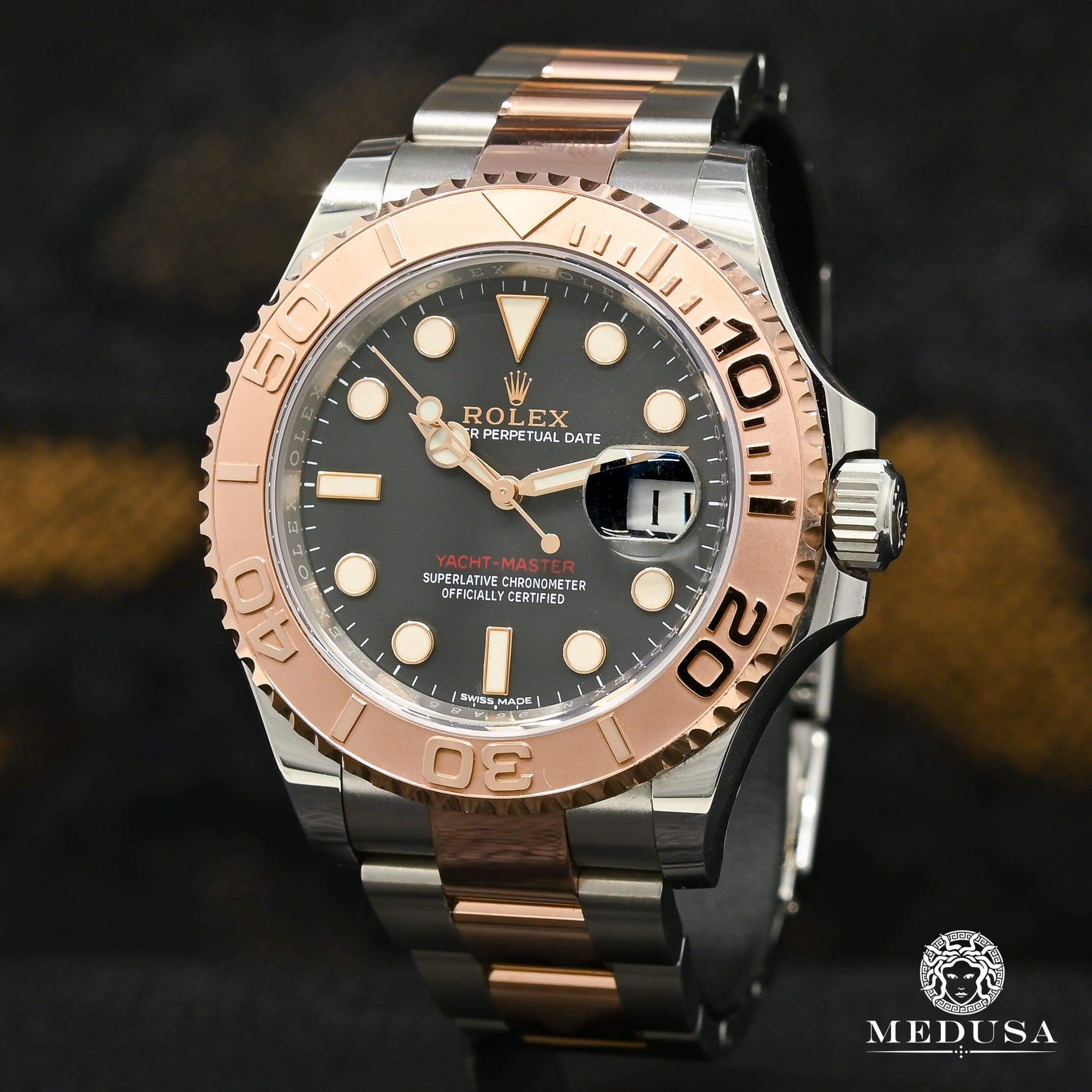 Rolex yachtmaster rosegold discount 40mm